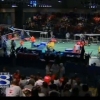 Tech-savy teens play robot soccer
